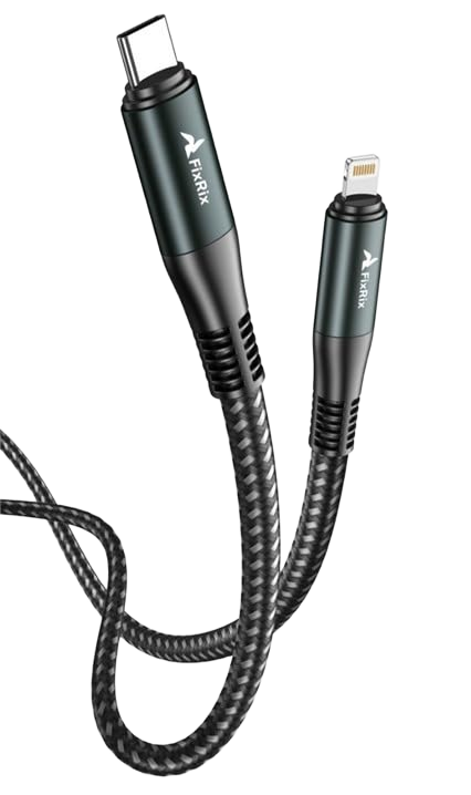 USB-C auf iOS Kabel 1,2m 27W Schnellladekabel