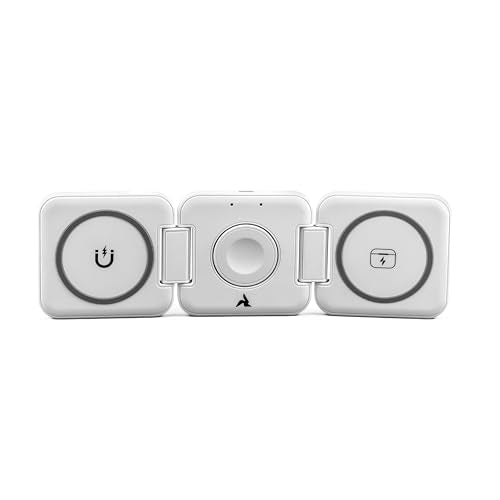 3in1 Qi-Ladestation 15W für Handy & Watch