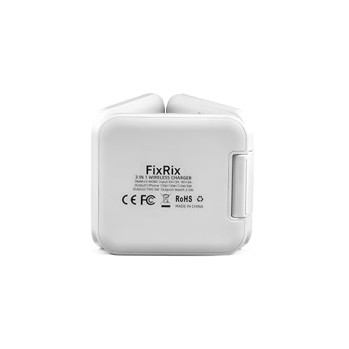 3in1 Qi-Ladestation 15W für Handy & Watch