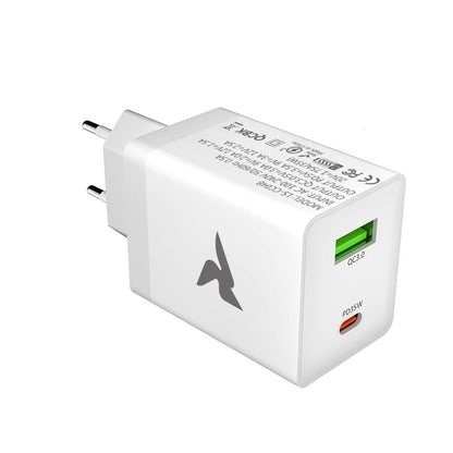 35W USB-C & USB-A Ladegerät mit Kabel weiß