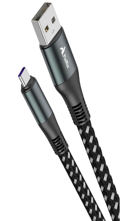 USB-A to USB-C Cable 1.2m Fast Charging Cable