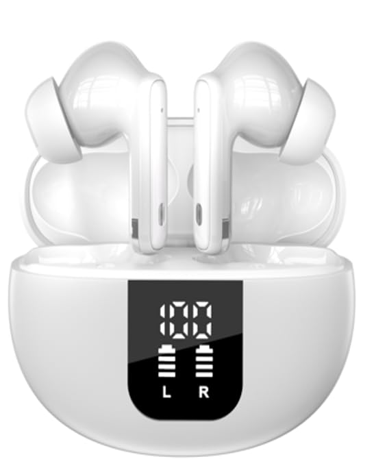 Bluetooth In-Ear Kopfhörer mit ANC weiß