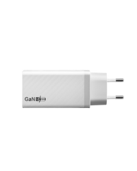 65W USB-C Schnellladegerät mit QC3.0 weiß