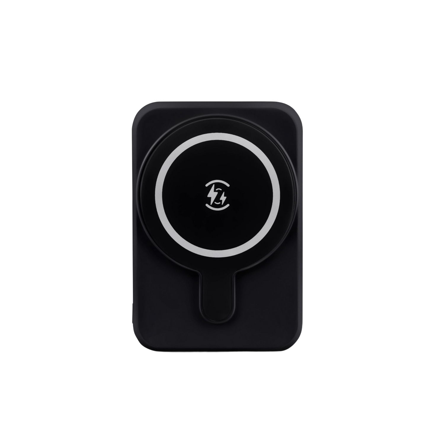 Magnetische Powerbank 5000mAh mit Qi schwarz