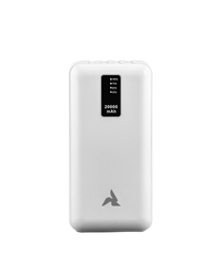 Powerbank 20.000mAh mit Kabel & LED weiß
