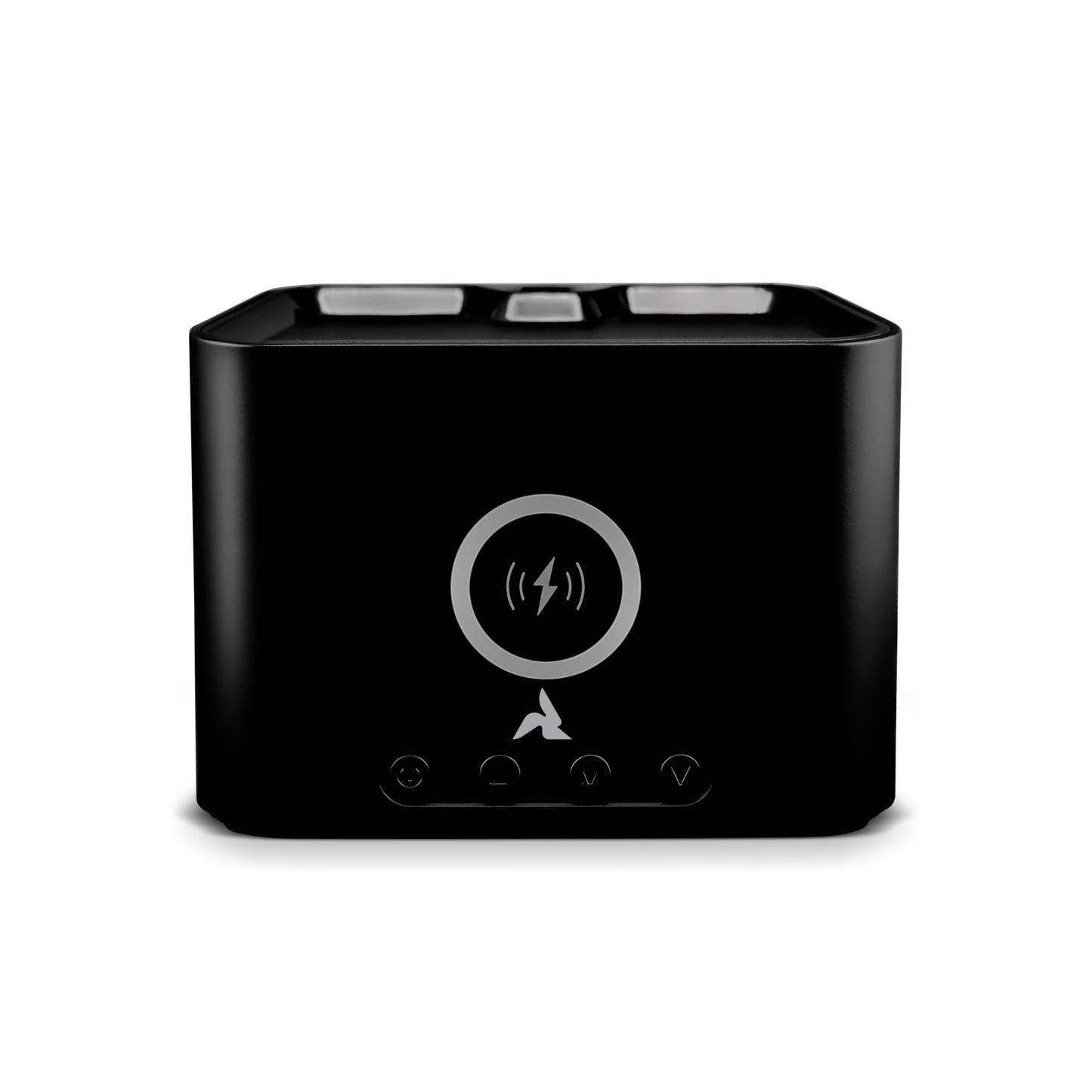 3-in-1 Qi Charging Station with Clock & Alarm Clock 10W