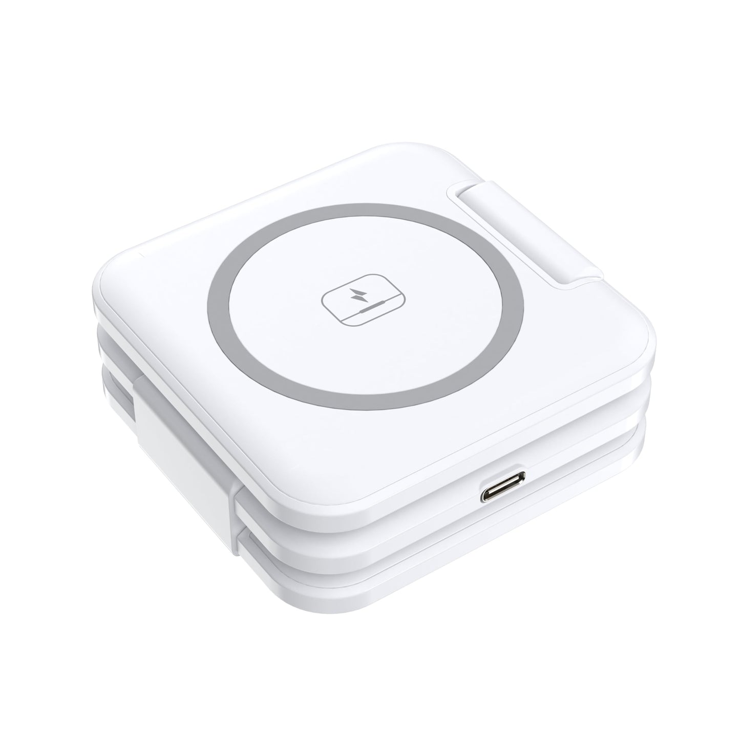 3in1 Qi-Ladestation 15W für Handy & Watch