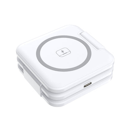 3in1 Qi-Ladestation 15W für Handy & Watch