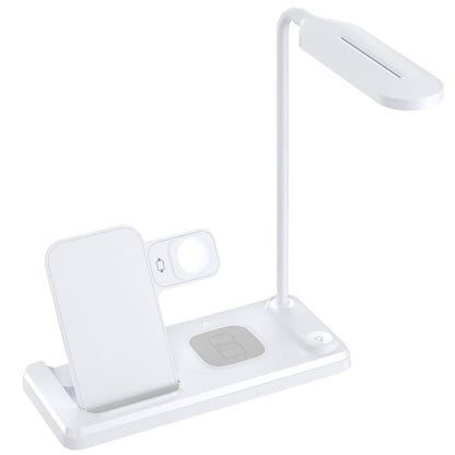 3in1 Qi-Ladestation 15W faltbar mit LED weiß