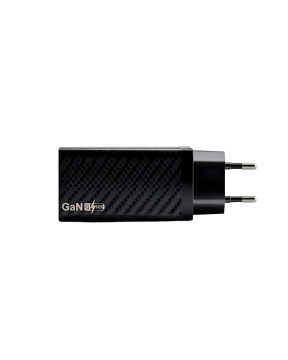 65W USB-C Schnellladegerät mit QC3.0 schwarz