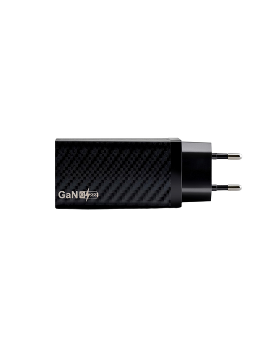 65W USB-C Schnellladegerät mit QC3.0 schwarz