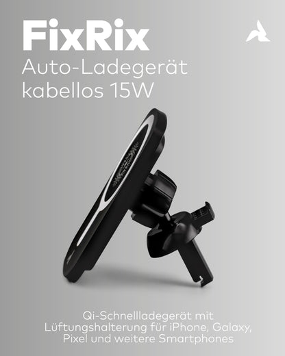 Kfz Halterung mit Qi-Ladefunktion 15W