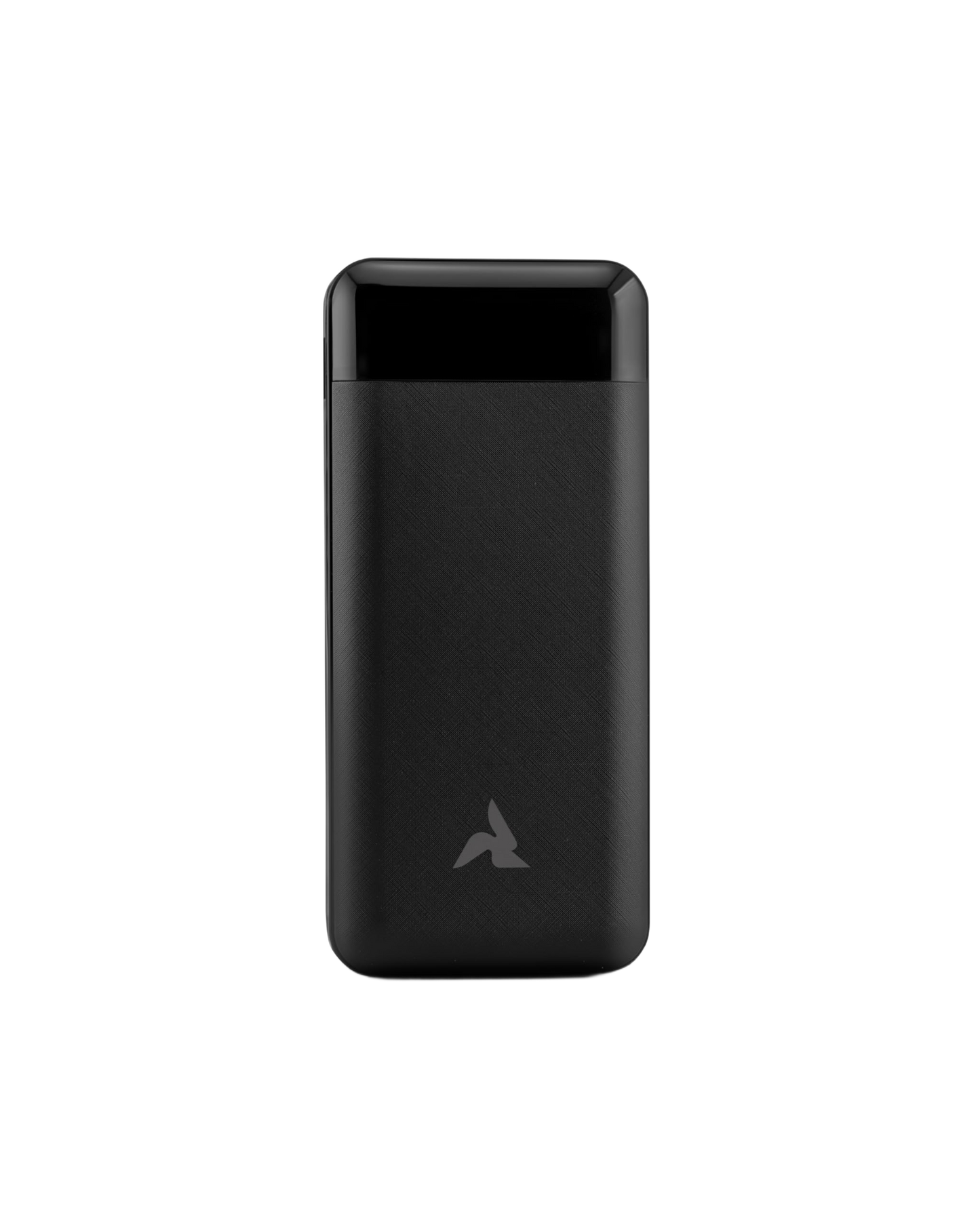 Powerbank 10.000mAh mit Kabel & LED schwarz