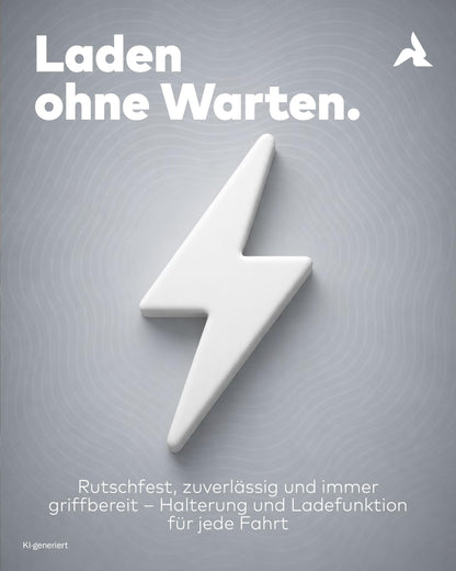 Kfz Halterung mit Qi-Ladefunktion 15W