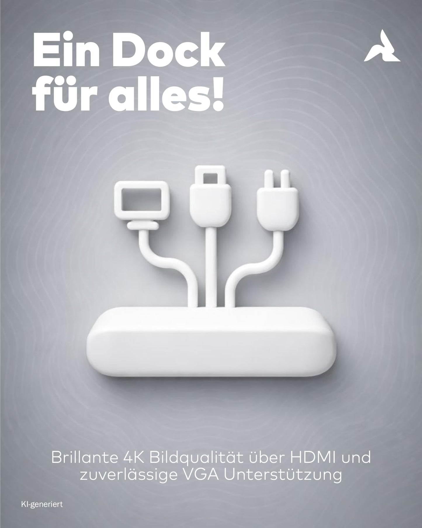 USB-C Hub 8in1 mit HDMI, LAN & PD 100W
