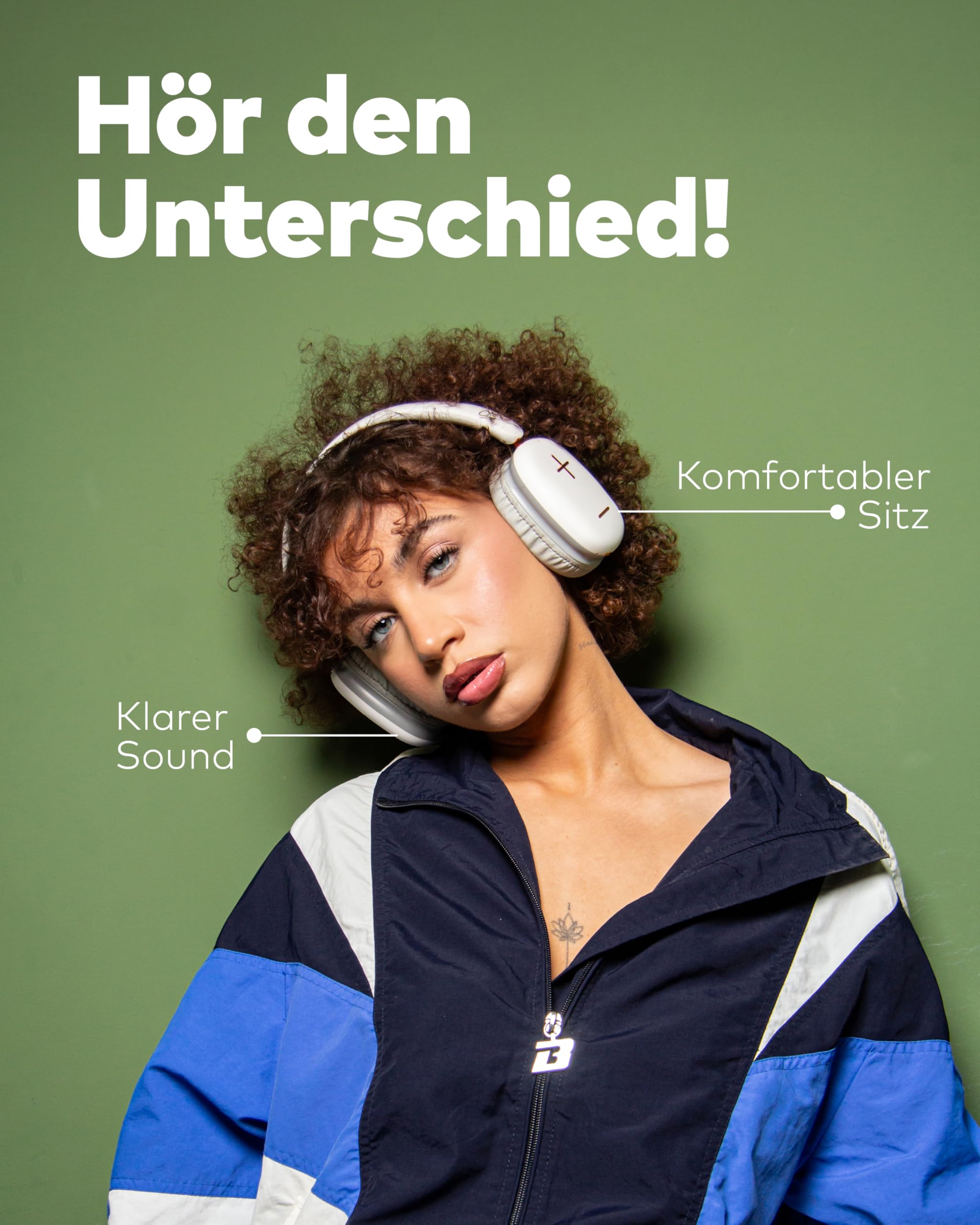 Bluetooth On-Ear Kopfhörer mit Mikrofon